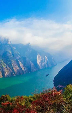 Two dams and one gorge